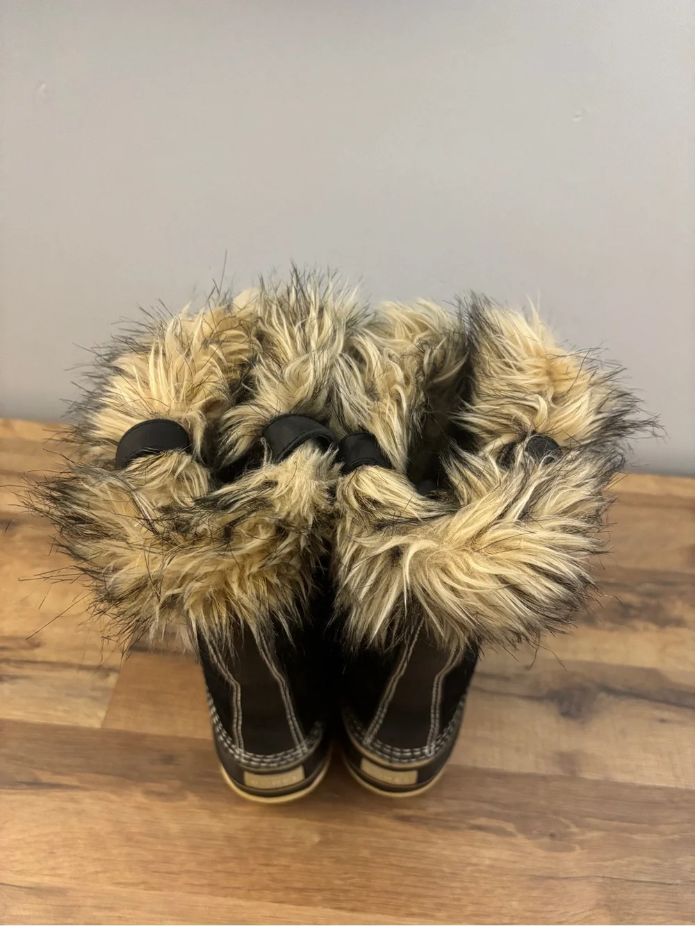 Sorel Joan of Arctic Insulated Winter Snow Boots Black